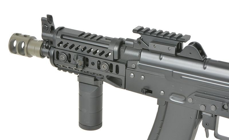 Cyma Platinum AKS74U Tactical AEG Rifle with Eshooter ETU GEN-2 (Black - CM113A)