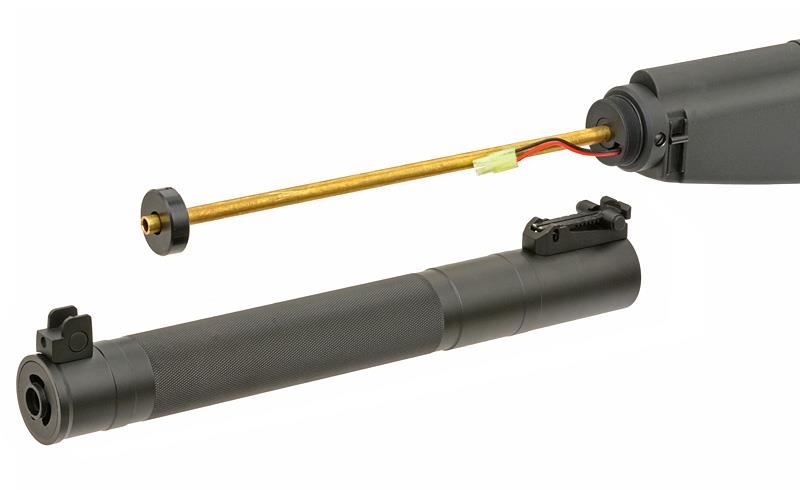 S&T VSS Vintorez Full-Metal & Real Wood AEG Sniper Rifle - Built-In Tracer & Flash Unit (STAEG21RW)