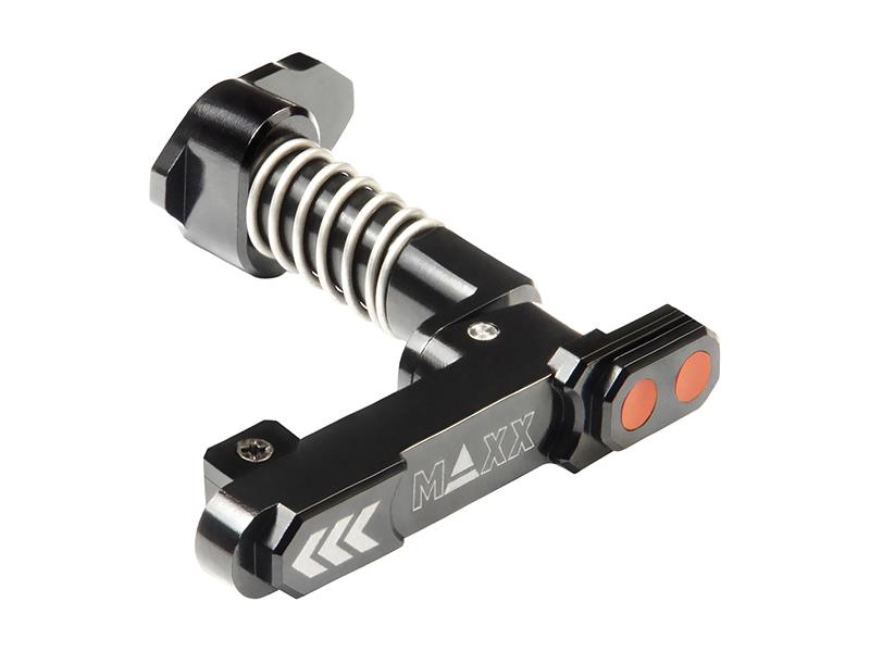 Maxx Model CNC Aluminum Advanced Magazine Release (Style B) (Black)