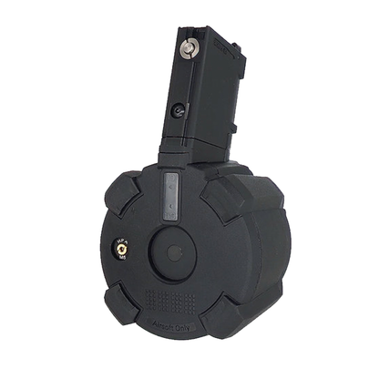 Cyma MWS  D500 Gas/HPA 500 Rds Drum Magazine for M4 MWS System Rifles