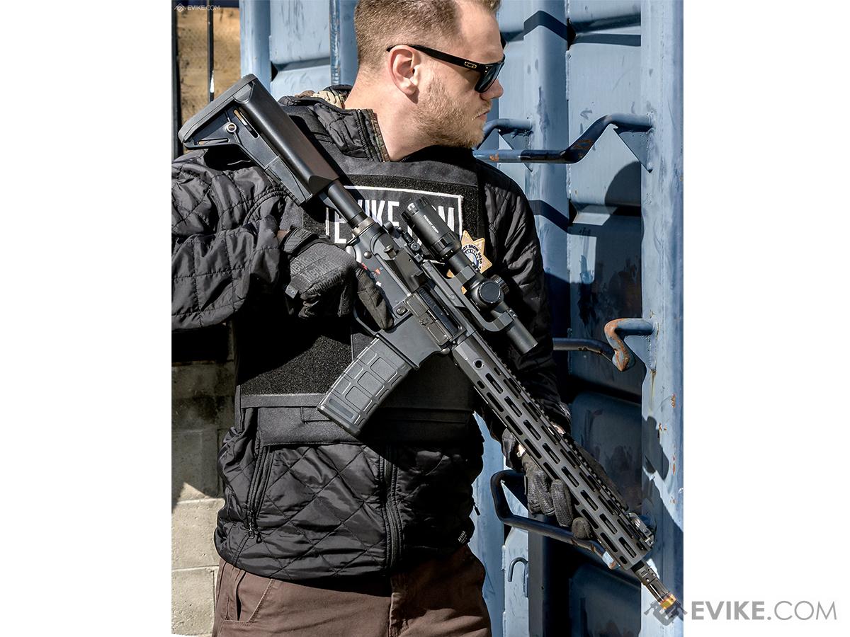 CYMA Standard M4 8.5 M-LOK AEG (with Built-In Mosfet & Tracer Hop-Up - Black - CM.068M-8.5)