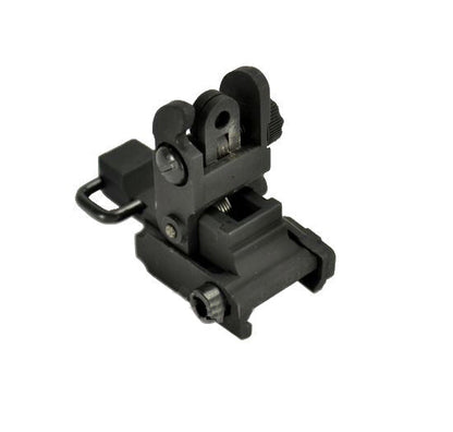 Cyma Adjustable Flip-Up Rear Sight (Black - M031)