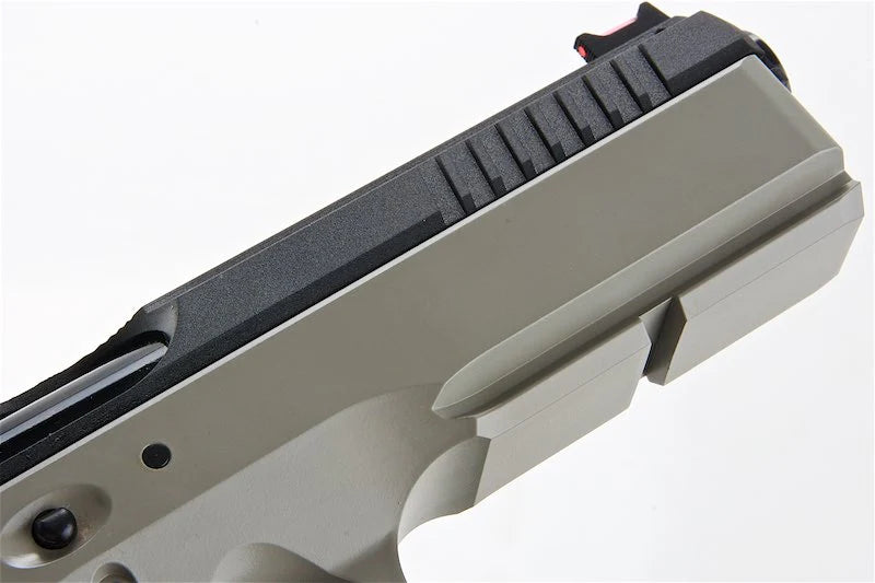KJWorks CZ Shadow 2 Gas Blowback Pistol Urban Grey