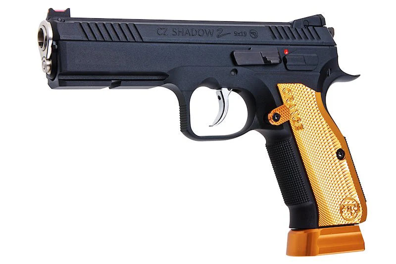 KJWorks CZ Shadow 2 Gas Blowback Pistol Orange