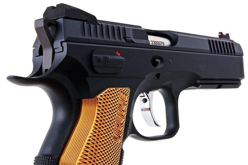 KJWorks CZ Shadow 2 Gas Blowback Pistol Orange