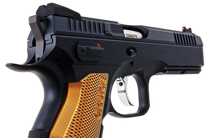 KJWorks CZ Shadow 2 Gas Blowback Pistol Orange