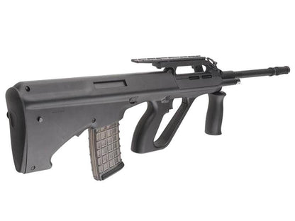 Snow Wolf AUG AEG with Top RIS Rail (SW-020A - Black)