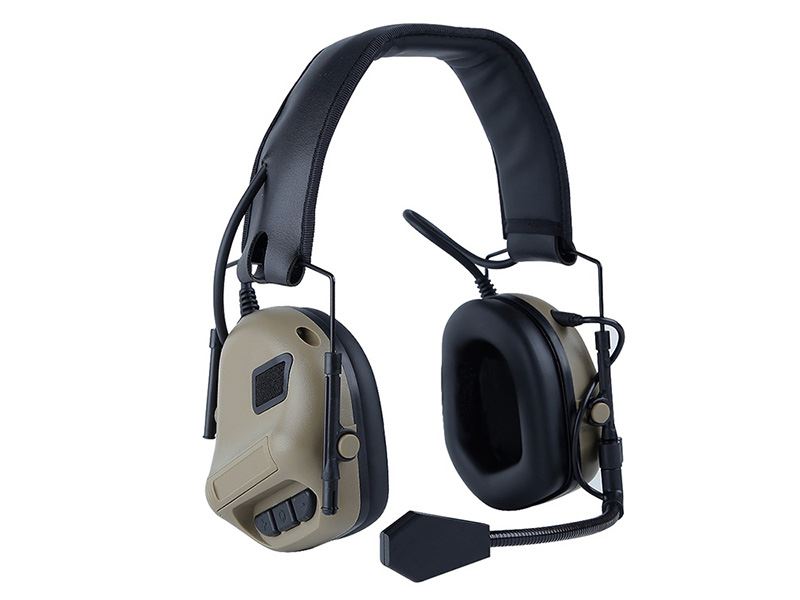 Big Foot Fifth Generation Sound Pickup and Noise Reduction Headset Simulator (Gen. 5 - Tan)