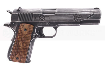[Air Gun] Auto Ordnance Cybergun Custom 1911 Victory Girls Co2 Blowback Pistol (CG-AU0200-AG - 4.5mm/.177)