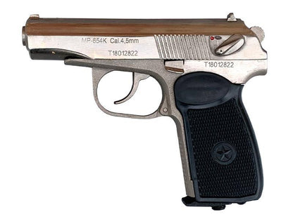 Baikal 4.5mm/.177 MP-654K-24 (Full Metal - Silver)