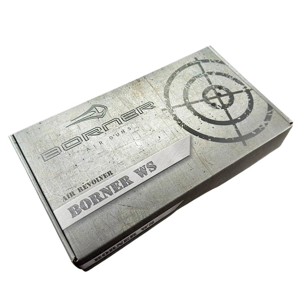Borner WS CO2 Revolver 4.5mm BB Silver