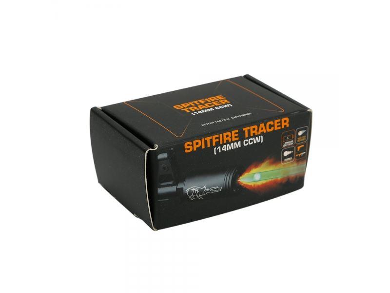 WoSport Spitfire Tracer Unit (Plain Black - 14mm CCW - Full Metal)
