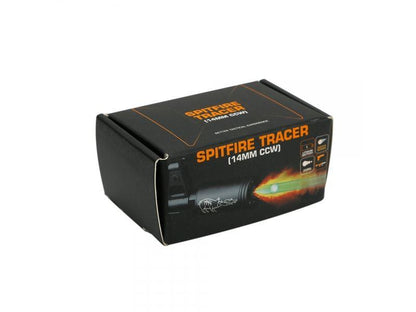WoSport Spitfire Tracer Unit (Plain Black - 14mm CCW - Full Metal)