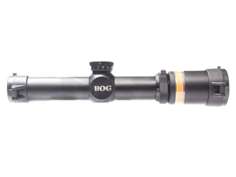 Black Owl Gear 1.5-6x24 Optic Fibre Scope (BO-SSC3201-BK - Red - Black)
