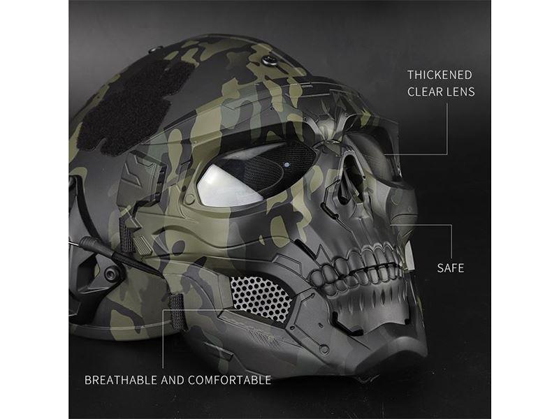 Big Foot Full Face Skull Mask (OD)