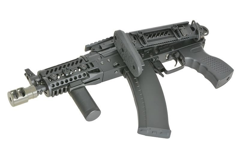 Cyma Platinum AKS74U Tactical AEG Rifle with Eshooter ETU GEN-2 (Black - CM113A)