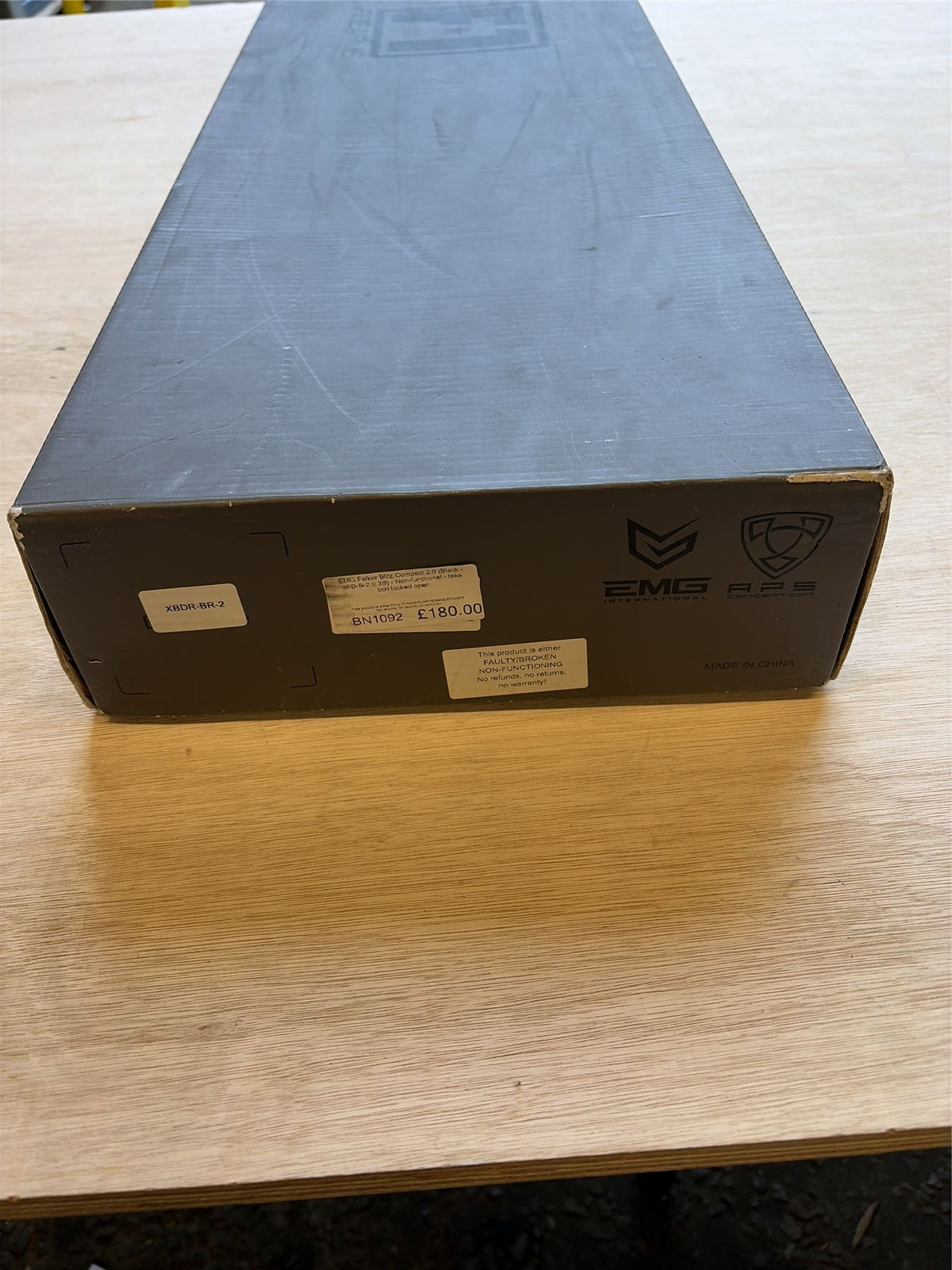 [Boneyard] EMG Falkor Blitz Compact 2.0 (Black - eFD-B-2.0.3B) - Non-functional - fake bolt locked open