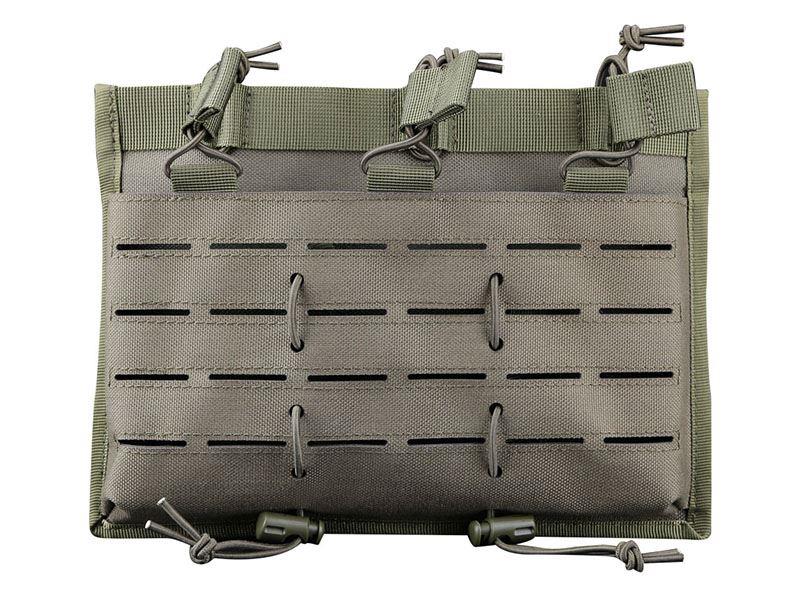 Big Foot 5.56 Laser Cut Magazine Triple-Pouch (OD)
