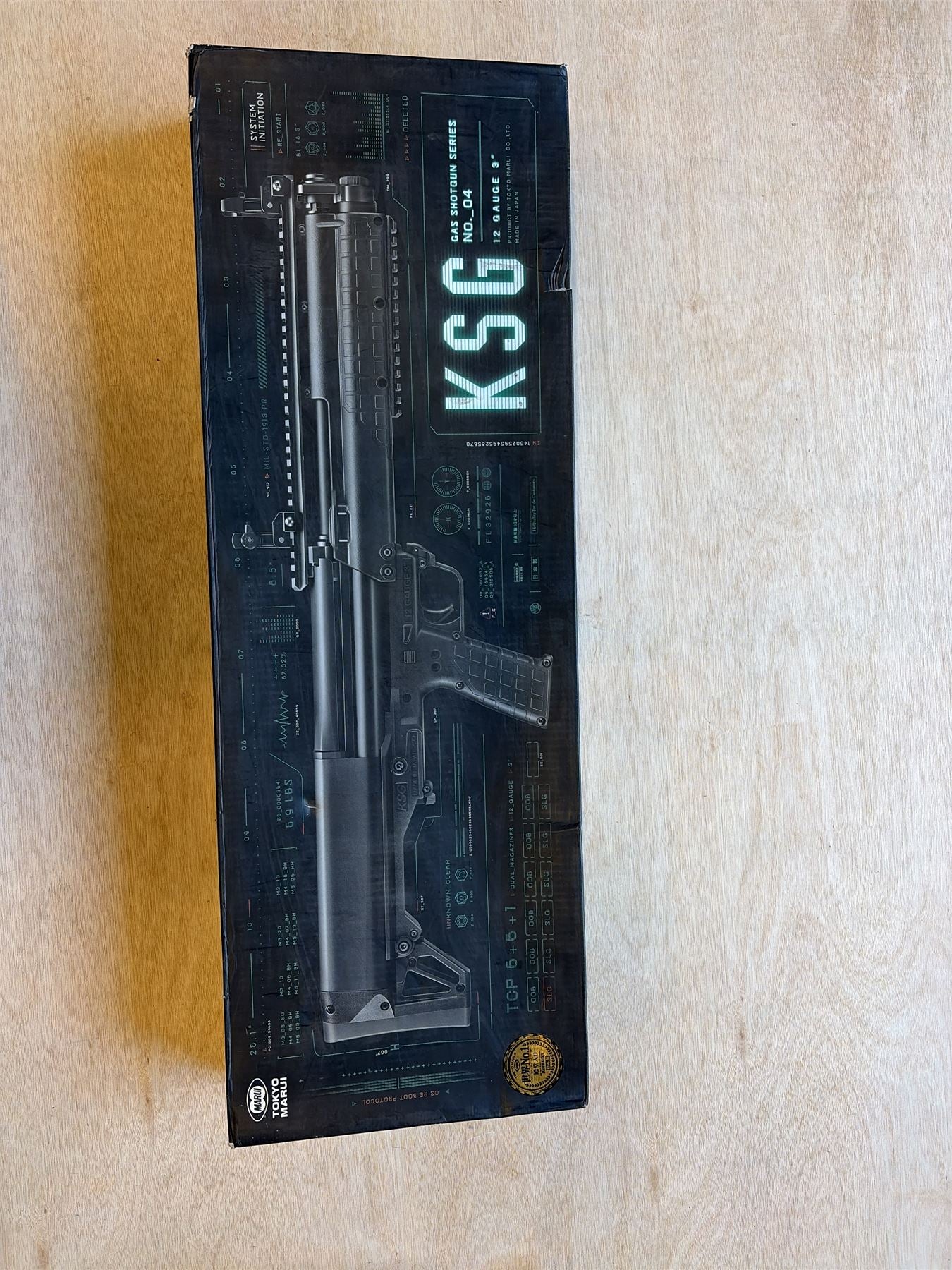 [Boneyard] Tokyo Marui Kel-Tec KSG Gas Shotgun - Disassembled / in pieces - possible missing parts
