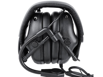 Big Foot Fifth Generation Sound Pickup and Noise Reduction Headset Simulator (Helmet Wearing - Black)