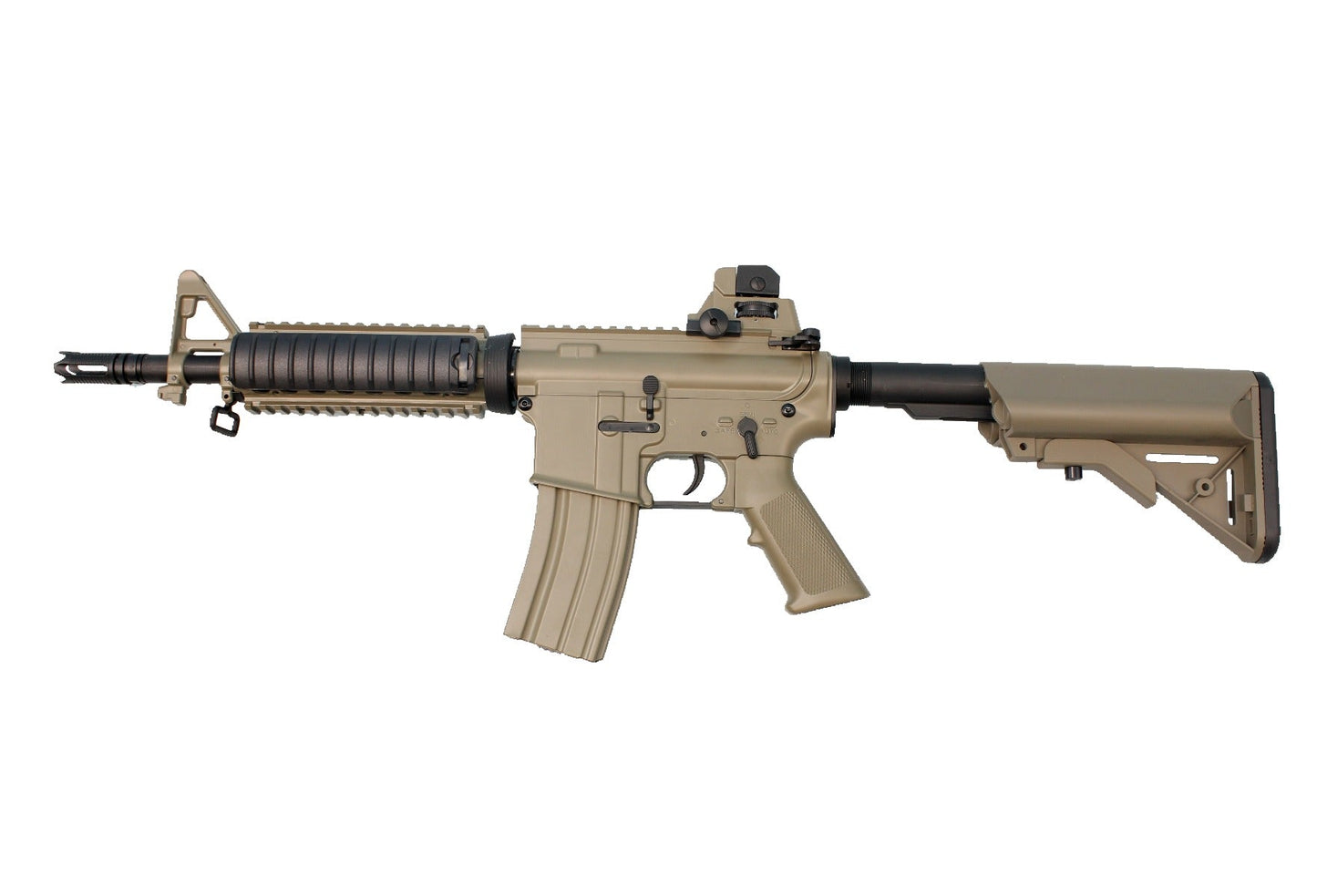 Huntsman M4 CQB (Polymer Body/Full Metal Gearbox - inc. Bat. and Charger - H061T - Tan)