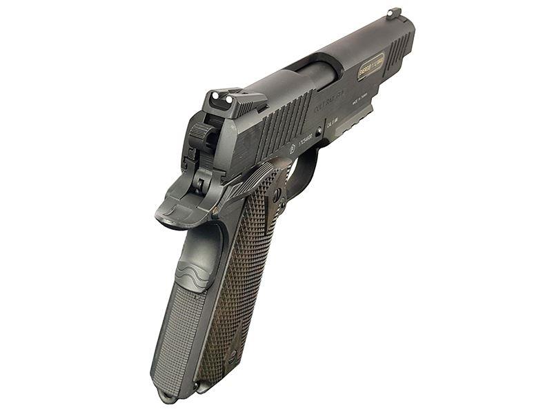 Colt 1911 (Rail) Co2 Pistol (Black - Cybergun - 180524)