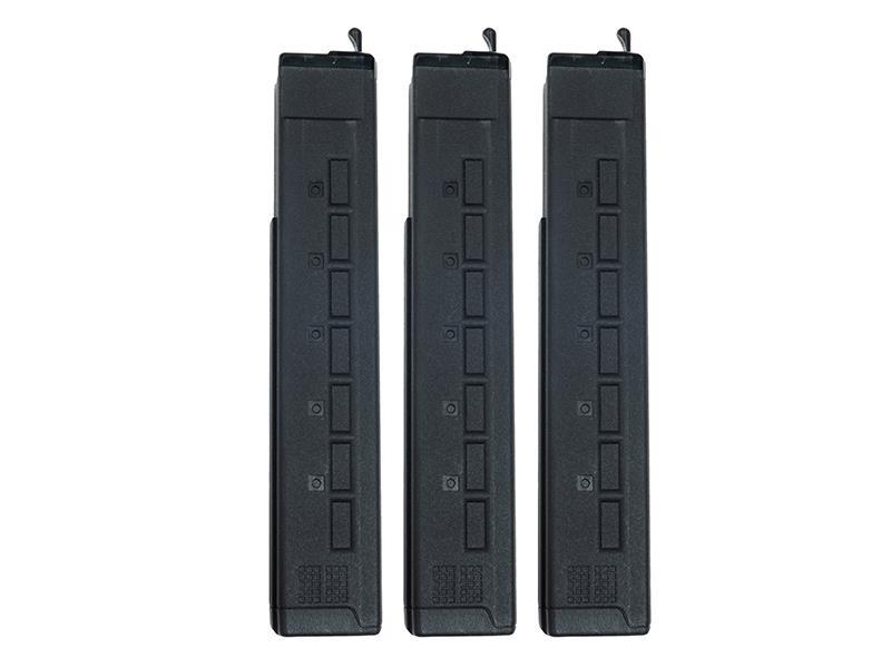 KWA QRF MOD3 Series Mid-Cap Magazine (3 Pack - 80 Rounds Each - Black - 197-09043)
