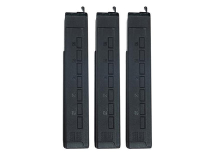 KWA QRF MOD3 Series Mid-Cap Magazine (3 Pack - 80 Rounds Each - Black - 197-09043)