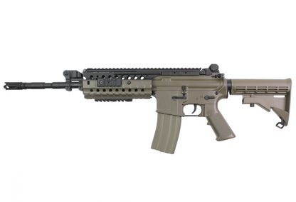Double Bell M4 RIS (Metal/Polymer - Tan - inc. LIPO Bat. and Charger - BYT-05T)
