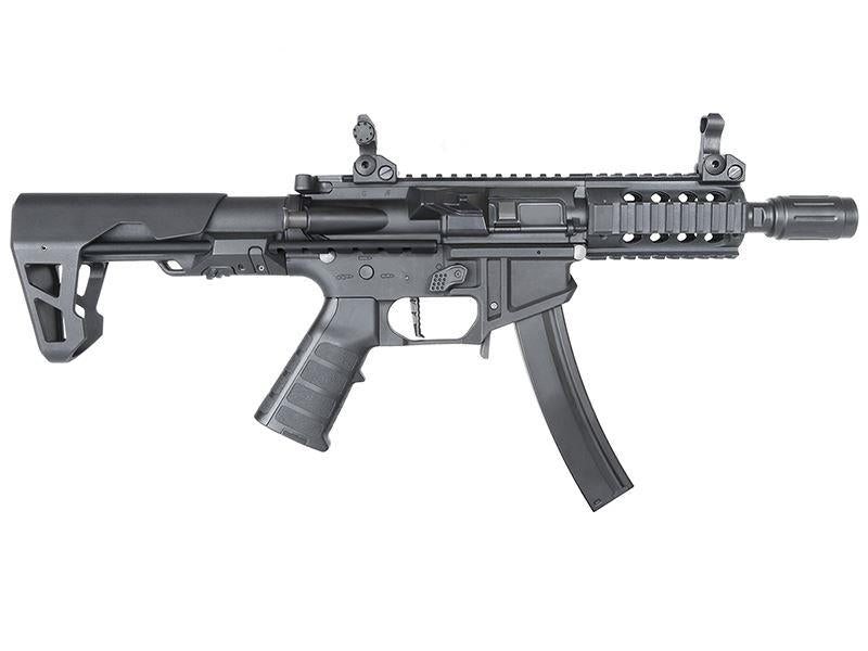 King Arms PDW 9mm SBR AEG (Short - Black - KA-AG-229-BK)