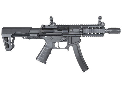 King Arms PDW 9mm SBR AEG (Short - Black - KA-AG-229-BK)