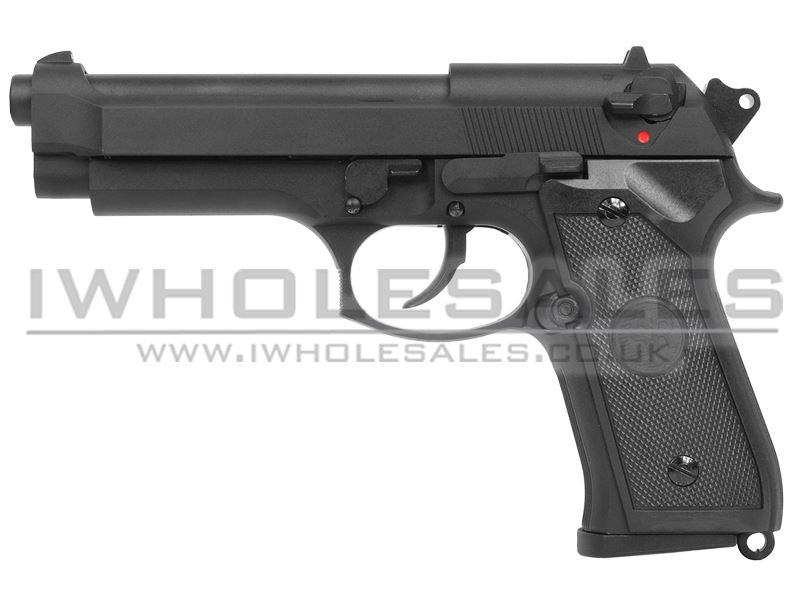 SRC M9 Metal Gas Blowback Pistol (Matt Finish)