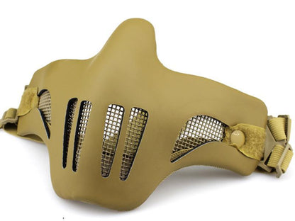 Big Foot V1 Steel with Leather Mud Mask (Tan)