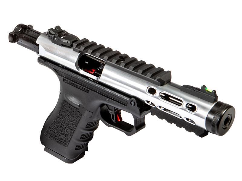 WE Galaxy G Series Gas Blowback Pistol (Silver)