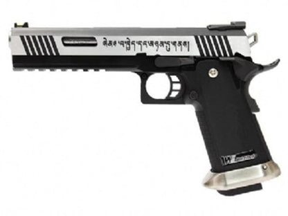 WE Custom Hi-Capa IREX GBB (6 Inch - Silver)