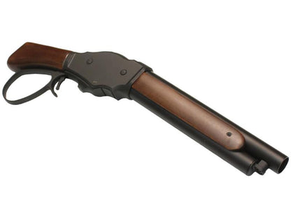 S&T M1887 Gas Shell Ejecting Shot Gun (S - Real Wood - Wide Lever - STGS07SW)