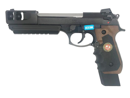 WE Samurai Edge M92 Long Barrel GBBP (Semi. Auto - V2 - Brown Grip)