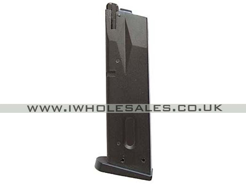 HFC M9 Vertec Metal Gas Magazine(25 Round)