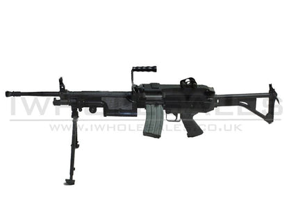 [Free Box Mag] Classic Army M249 MK1 AEG with FREE Drum Magazine (Skeleton Stock) (CA-006M)