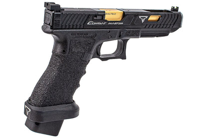 GHK Glock x TTI G34 MOS Combat Master JW2 Gas Blowback Pistol by EMG (Steel Slide)