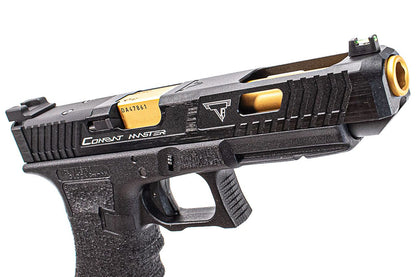 GHK Glock x TTI G34 MOS Combat Master JW2 Gas Blowback Pistol by EMG (Steel Slide)