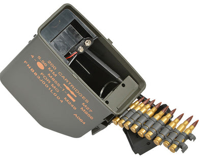 A&K M249 Series Electric Box Magazine (6000 Rounds)