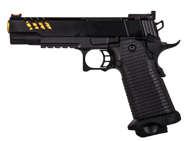 Golden Eagle Hi-Capa 5.1 Custom Series (Gold Barrel - Black - 3340)
