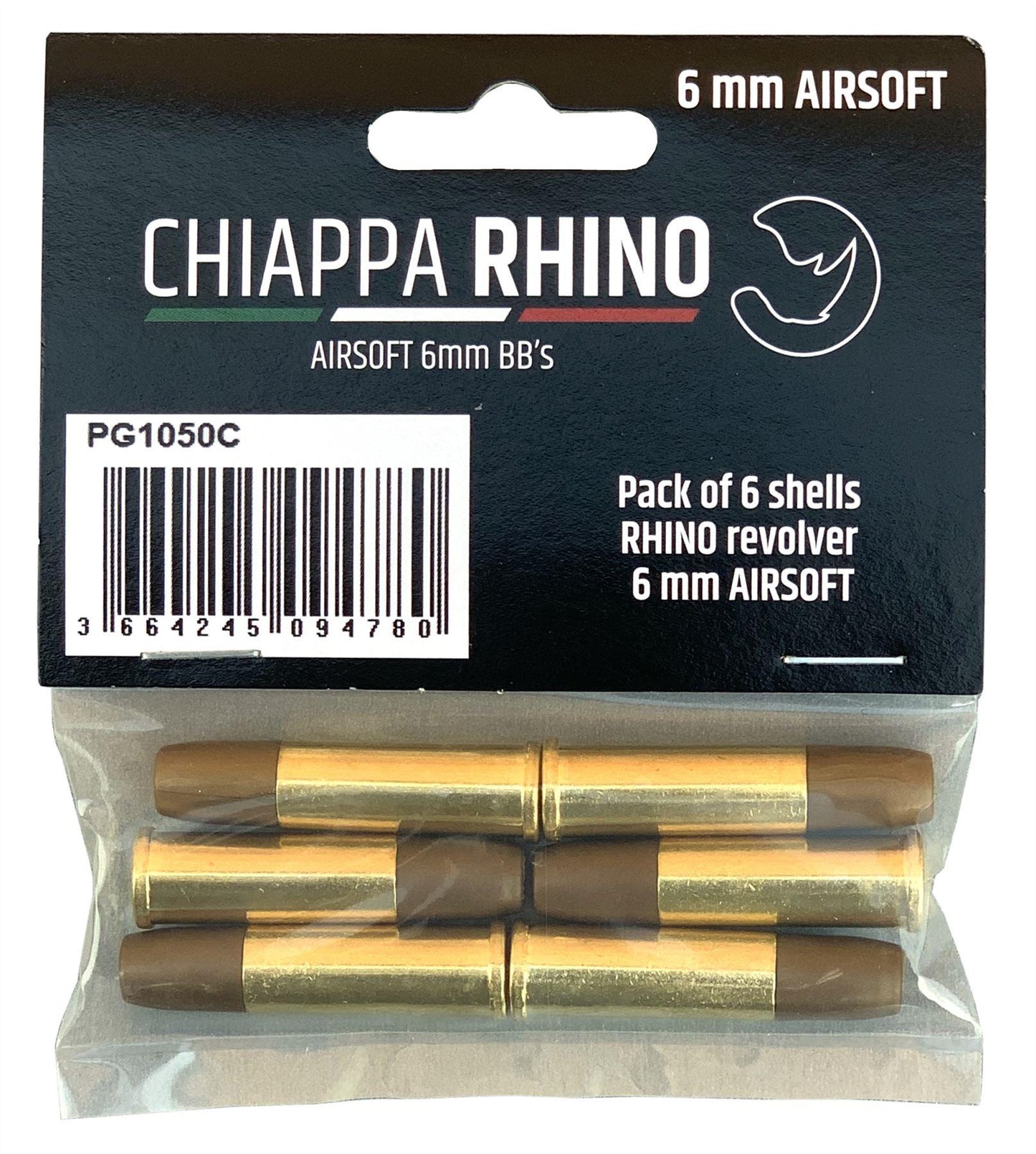 Chiappa 6mm Airsoft 50DS/ .357 Magnum Shells (Pack of 6)