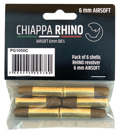 Chiappa 6mm Airsoft 50DS/ .357 Magnum Shells (Pack of 6)