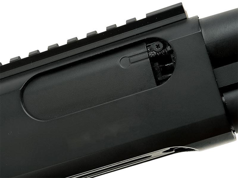Golden Eagle M870 Tri-Shot Gas Pump Action Shotgun (Medium - Black - M8873 - V2)