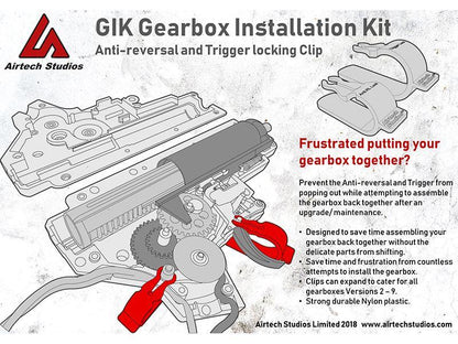 Airtech Studio AEG Gearbox V2 to V9 - Gearbox Install Kit