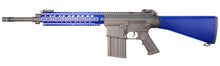 Double Bell SR25 DMR AEG (Semi/425FPS - Fixed Stock - (0979 - Pre Two Tone - BLUE)