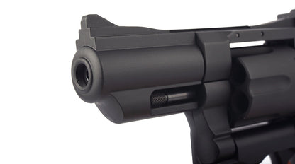 Hwasan 2.5" Co2 Revolver (4.5mm/.177 BB - Black - Faux Wood Grip)