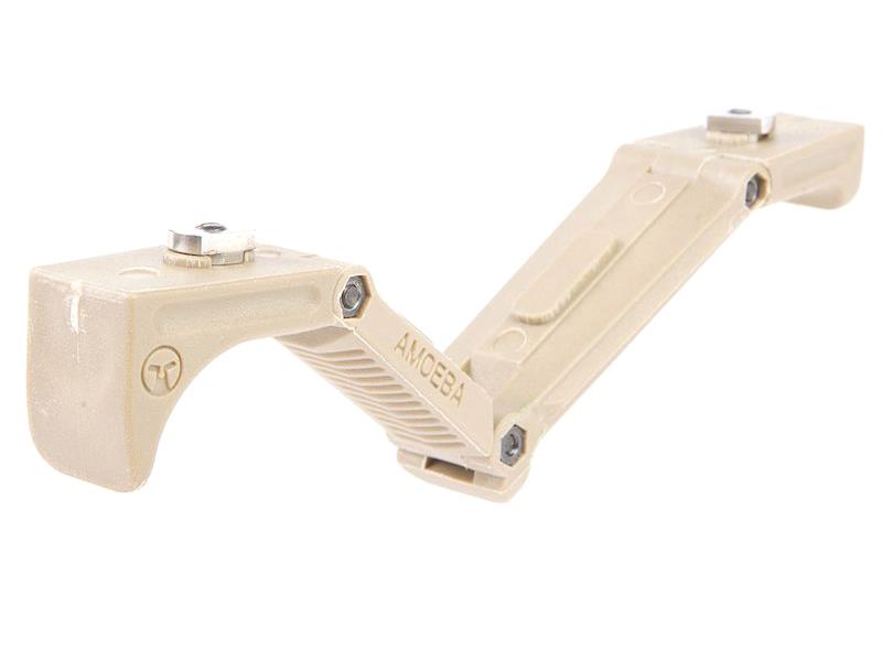 Ares Amoeba Hand Grip Modular Accessory for M-Lok System (AM-ML-DH-020-DE - Tan)